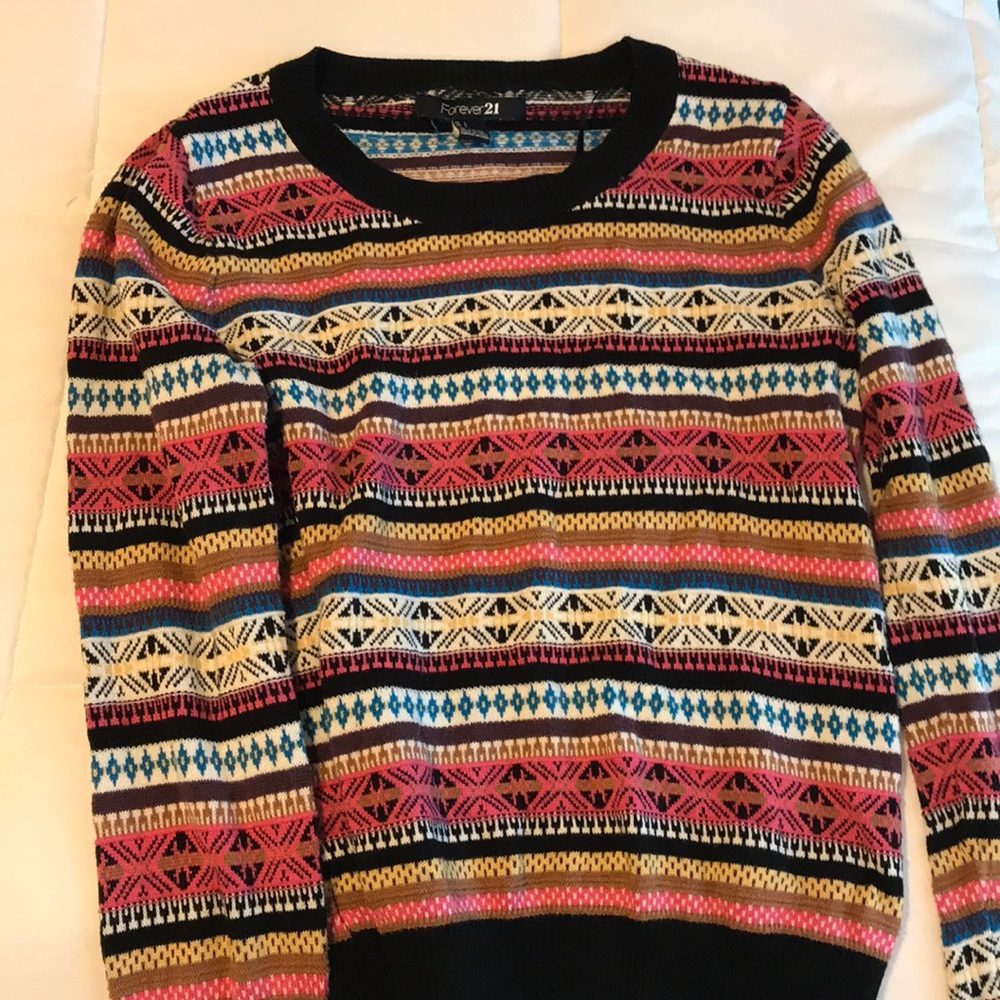 Patterned sweater